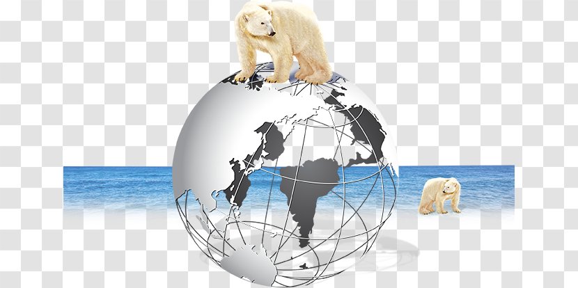 Earth Greenhouse Effect Poster Global Warming - Heart - Polar Bear On Transparent PNG