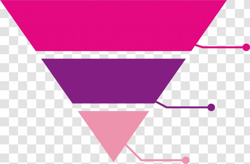 Pyramid Euclidean Vector - Magenta - Purple Transparent PNG