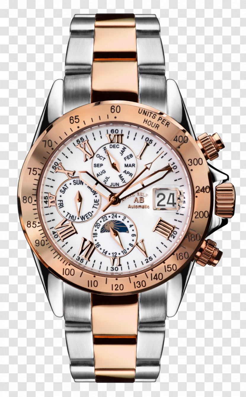 Belfort Automatic Watch Clock Bracelet - Strap Transparent PNG