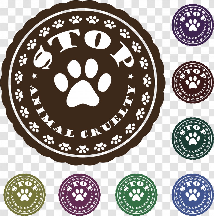 Dog Cruelty To Animals Drawing Clip Art - Multi-color Brand,Stop Transparent PNG