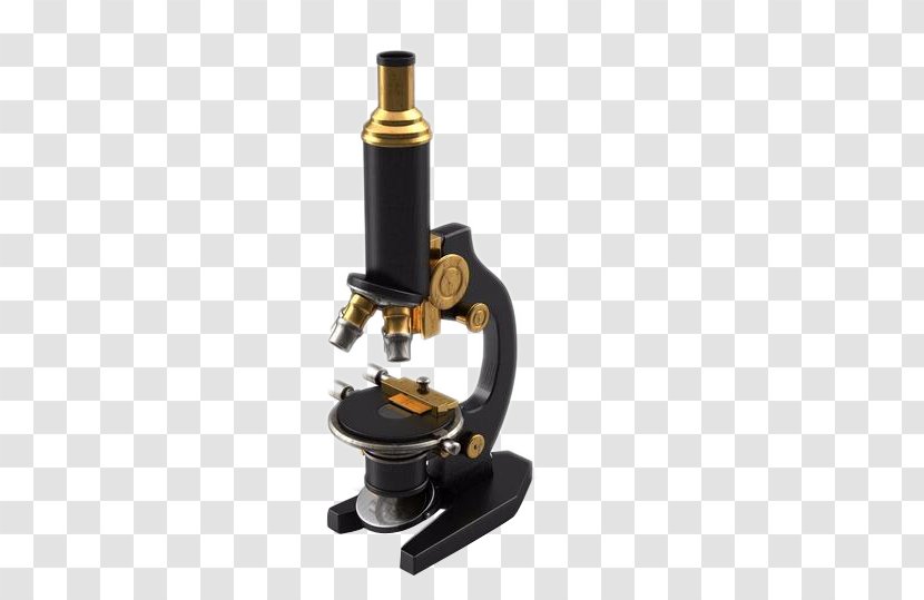 Optical Microscope - Rendering - Black Transparent PNG