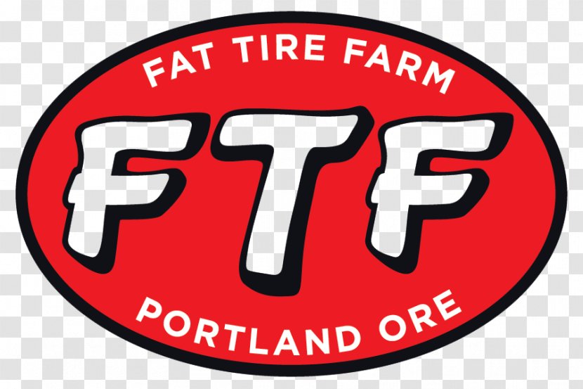 Fat Tire Farm Logo Fatbike Bicycle Transparent PNG