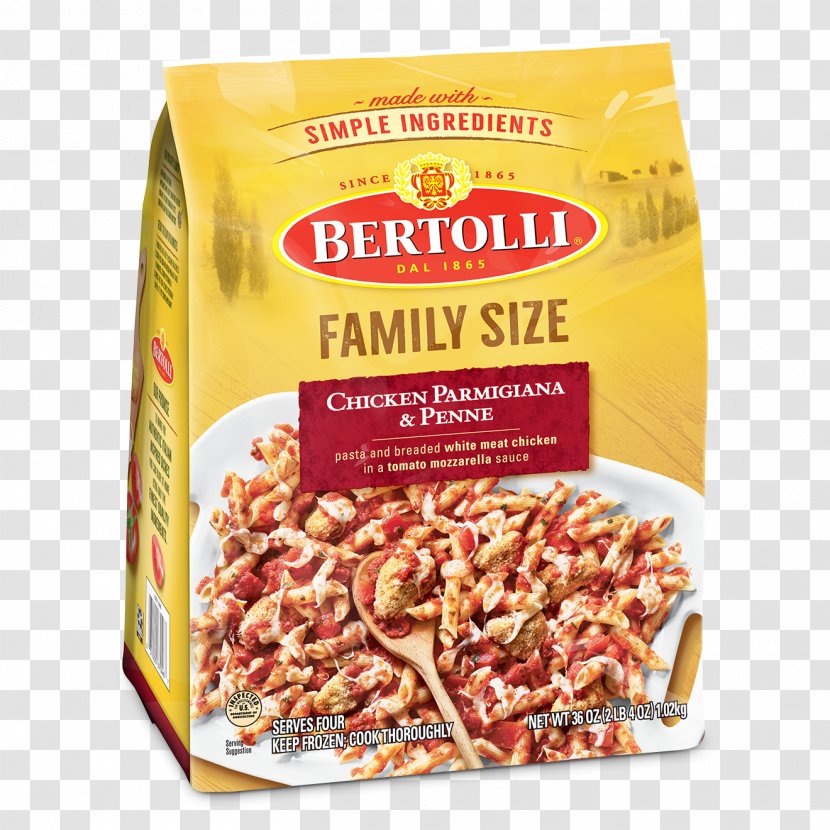 Breakfast Cereal Chicken Parmigiana Breaded Cutlet Bertolli - Ingredient - Cheese Transparent PNG