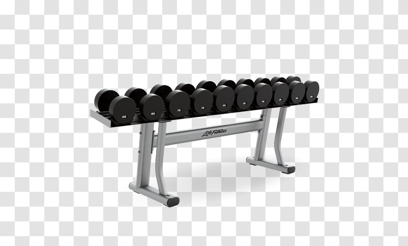 Dumbbell Bench Life Fitness Barbell Centre - Sports Equipment - Weight Rack Transparent PNG