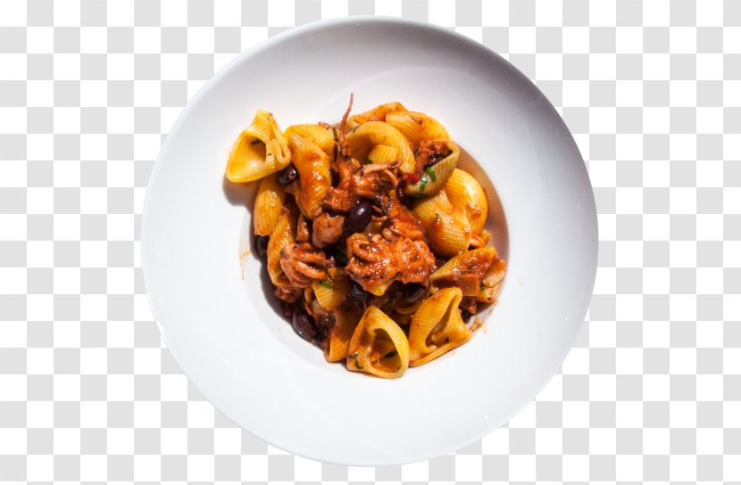 Spaghetti Alla Puttanesca Pappardelle Recipe Seafood - Cuisine - Watercolor Pasta Transparent PNG