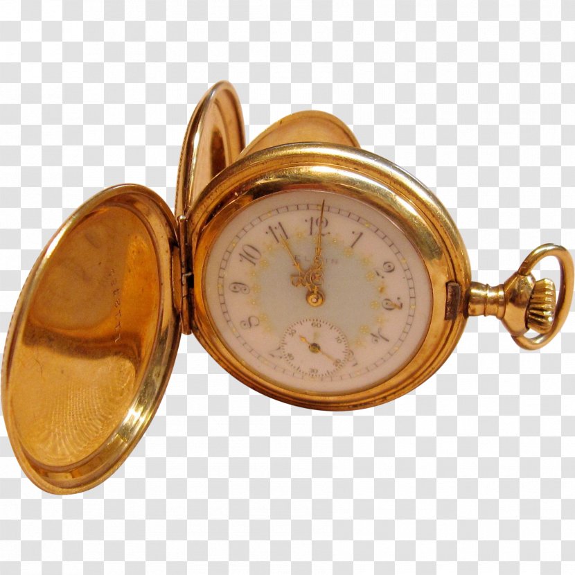 Locket 01504 M - Brass - Pocket Watch Draw Transparent PNG