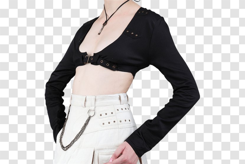 T-shirt Sleeve Blouse Steampunk - Waist - Mechanical Female Form Transparent PNG
