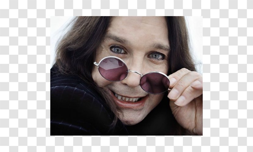 Blizzard Of Ozz Musician Black Sabbath Artist Glasses - Eyewear - Ozzy Osbourne Transparent PNG