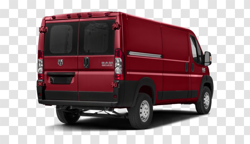 Ram Trucks 2018 RAM ProMaster Cargo Van 1500 Low Roof 2017 - Minibus - Car Transparent PNG