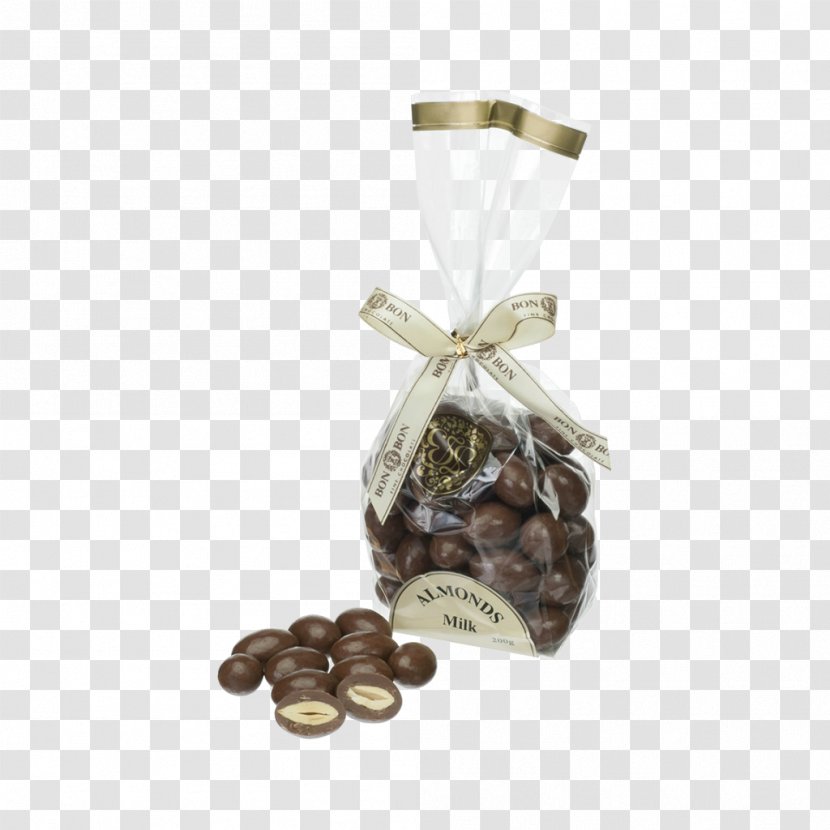 Praline Chocolate Flavor Brown - Almonds Transparent PNG