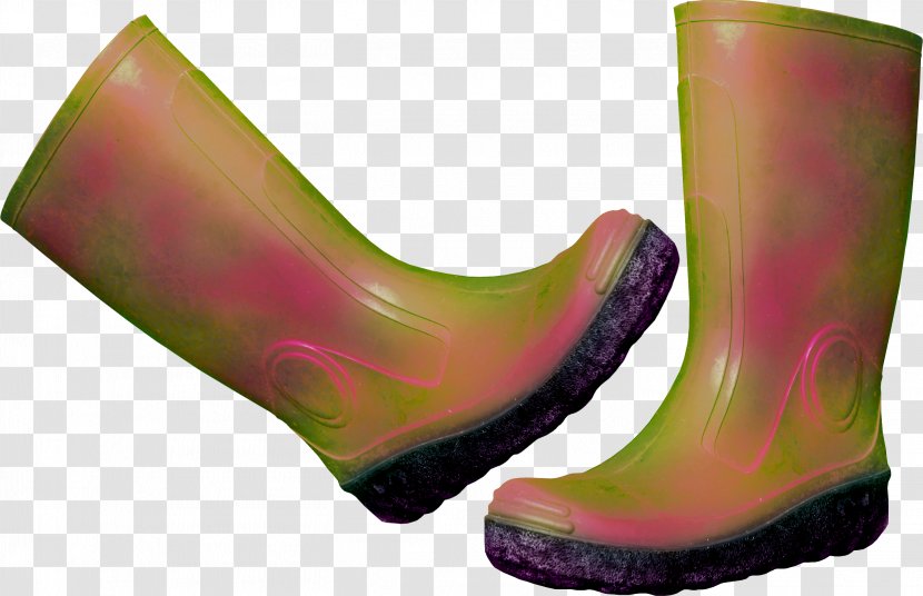 Wellington Boot Creativity - Pretty Creative Boots Transparent PNG