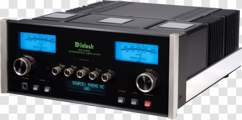 McIntosh Laboratory AV Receiver Integrated Amplifier Audio High Fidelity - Av Transparent PNG