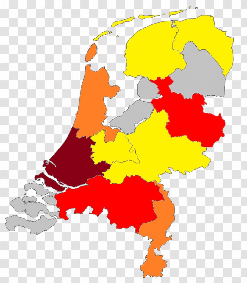 Provinces Of The Netherlands Delft Flag - Tree - Map Transparent PNG