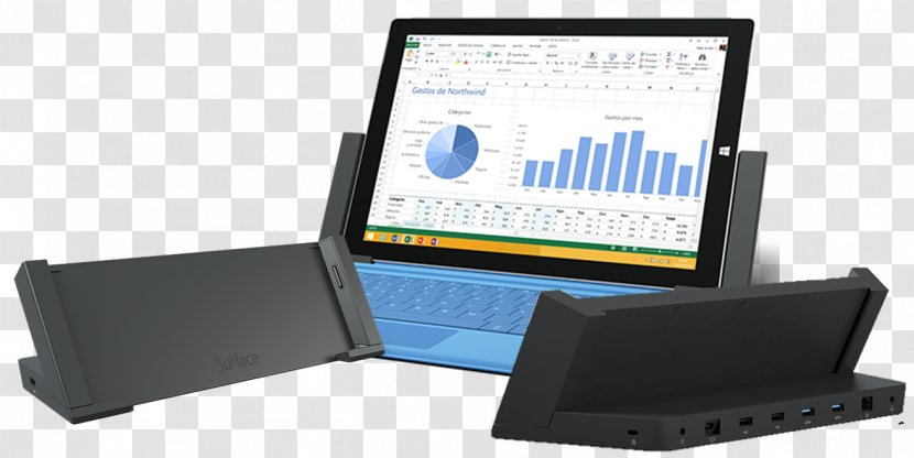 Surface Pro 3 Laptop 4 Docking Station - Computer Port Transparent PNG
