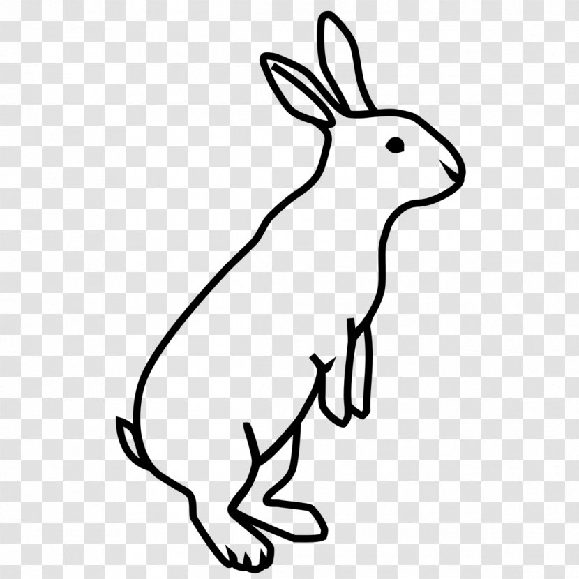 Hare Domestic Rabbit Tan - Black - Rabit Transparent PNG