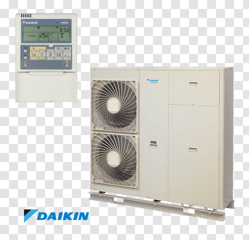 Heat Pump Daikin Water Chiller Variable Refrigerant Flow - Exchanger - Daijin Transparent PNG