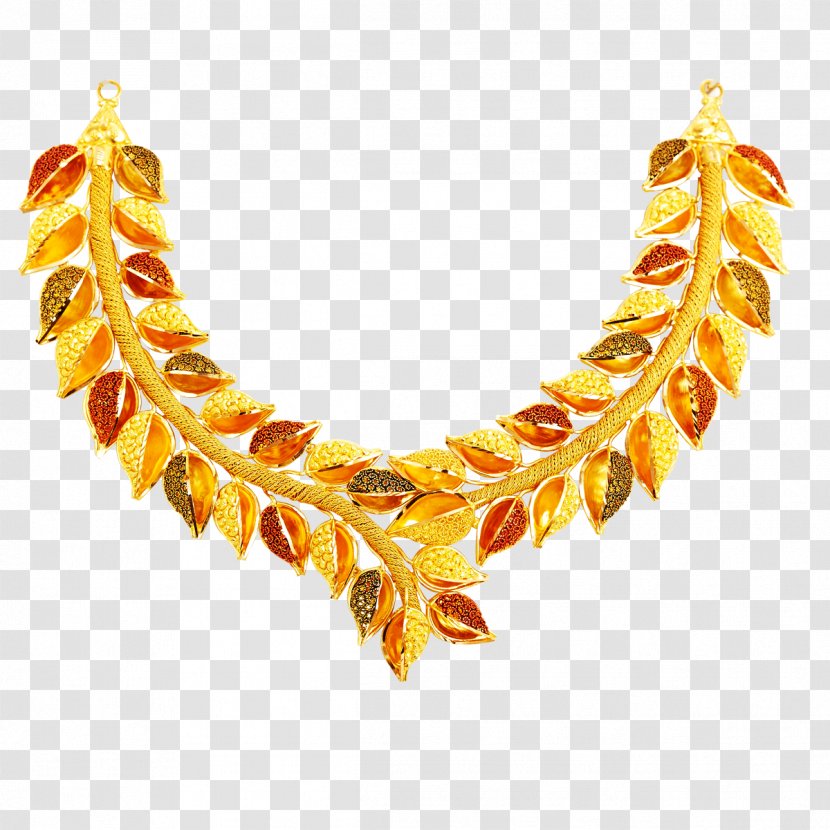 Lalithaa Jewellery Necklace Earring Jewelry Design - Jwellery Transparent PNG