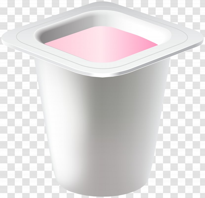 Plastic Lid Cup - Product - Fruit Yoghurt Clip Art Image Transparent PNG