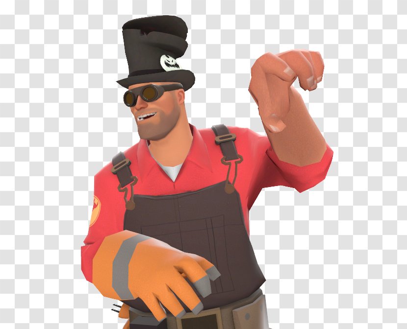Team Fortress 2 Chapeau Claque Engineering Hat - Engineer Transparent PNG