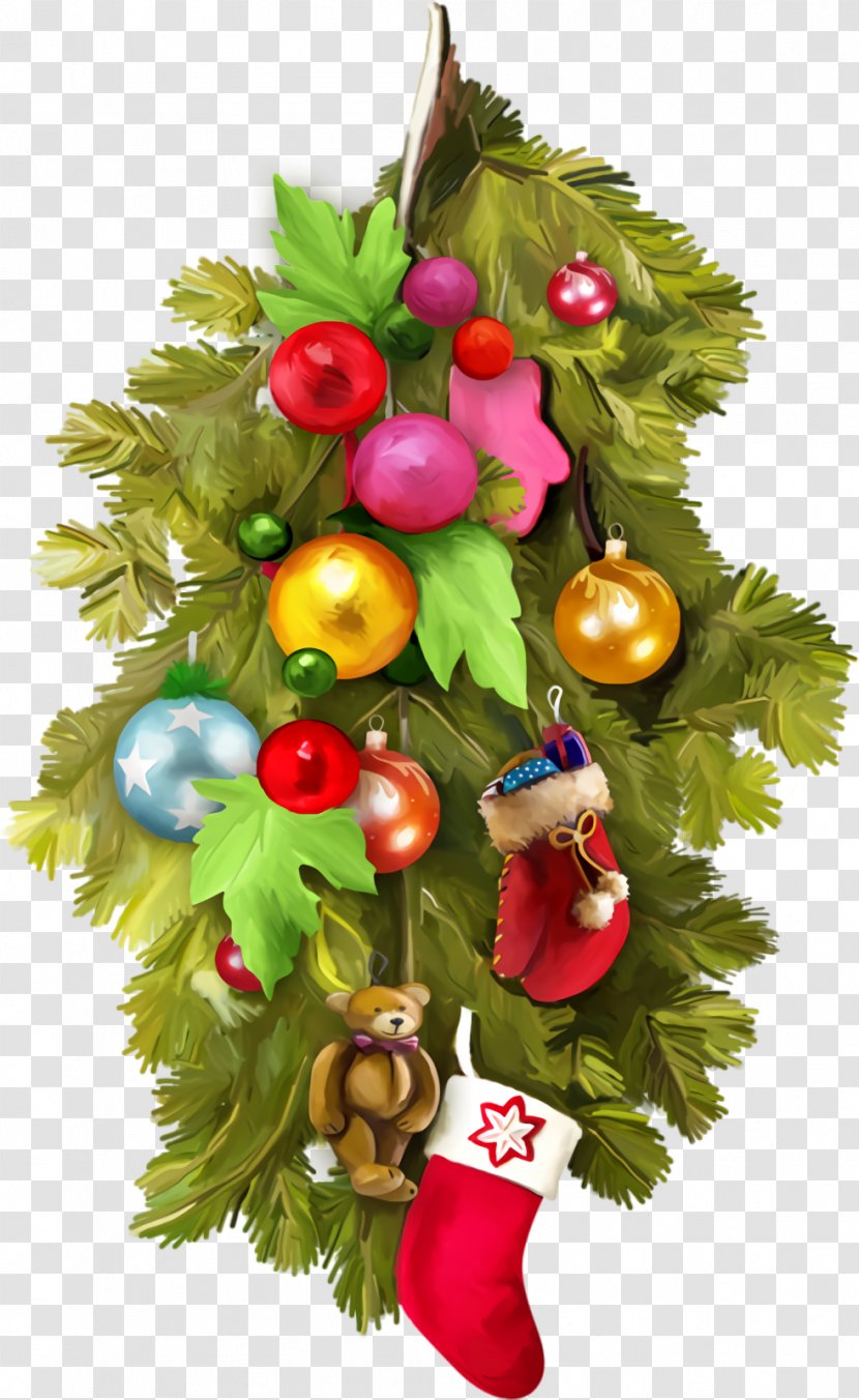 Christmas Ornaments Decoration - Flower Holly Transparent PNG