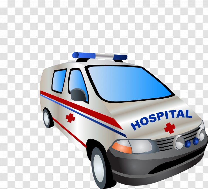 Police Officer Icon - Car - Cartoon Ambulance Transparent PNG