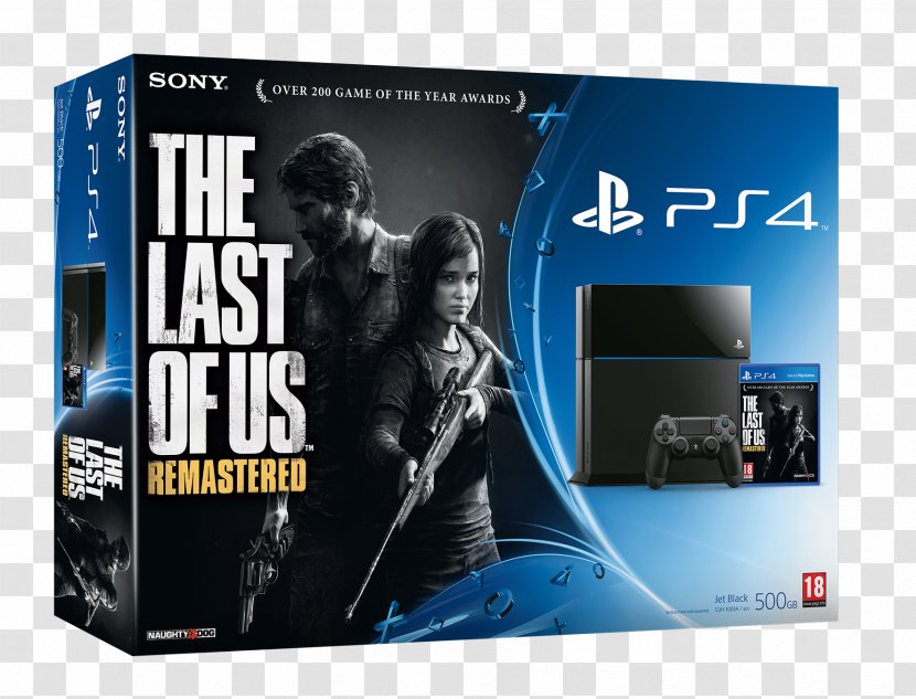 The Last Of Us Remastered PlayStation 4 3 - Game Controllers Transparent PNG