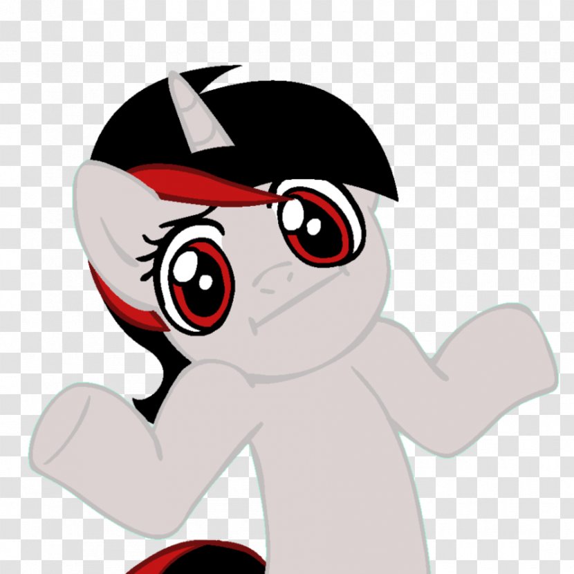 Rainbow Dash Pinkie Pie Shrug Applejack Emoji - Cartoon - Blackjack Transparent PNG