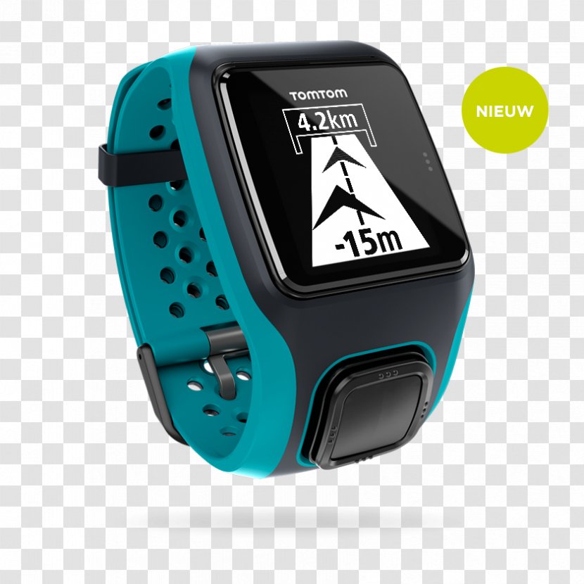 GPS Navigation Systems Watch TomTom Runner - Hardware - Multi Sports Transparent PNG