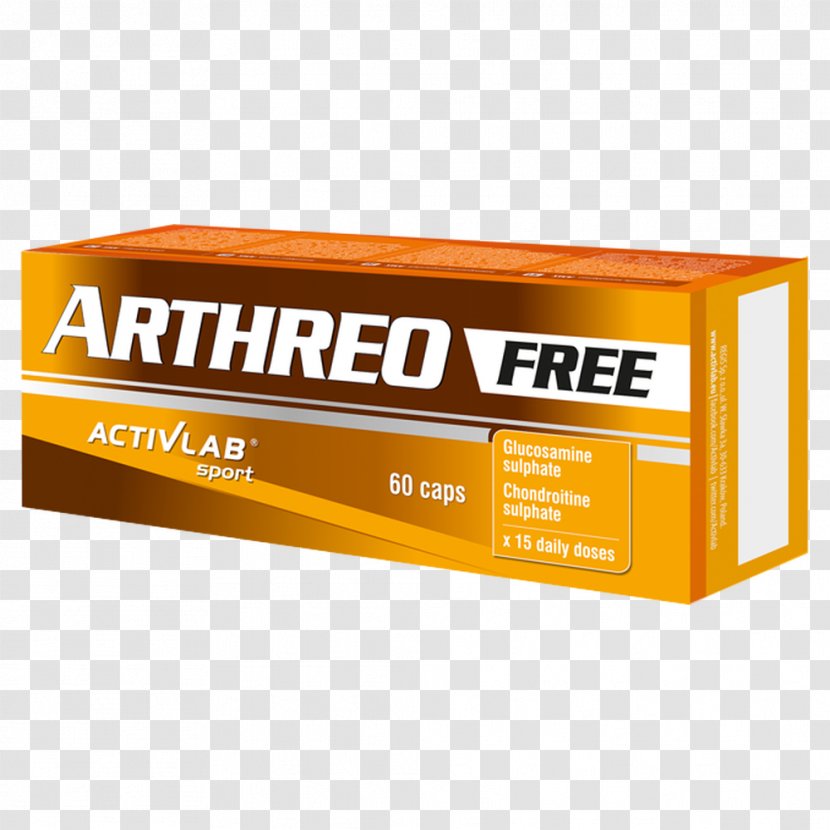 Activlab Arthreo Free 60 Capsules Dietary Supplement Vitality Complex Tablets Joint - Glucosamine - Capsule Transparent PNG