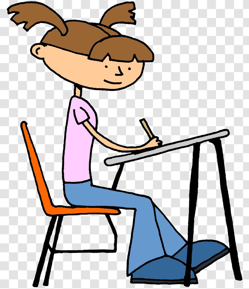 Student Writing Clip Art - Document - Students Transparent PNG