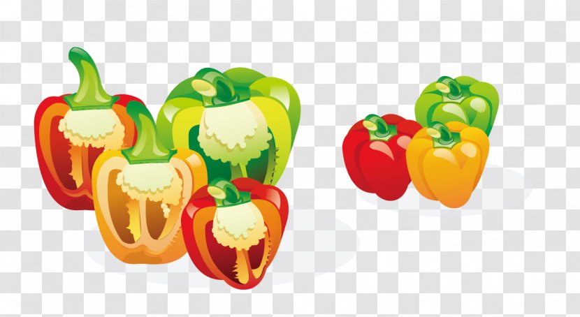 Vegetable Euclidean Vector Fruit - Pimiento - Chili Transparent PNG