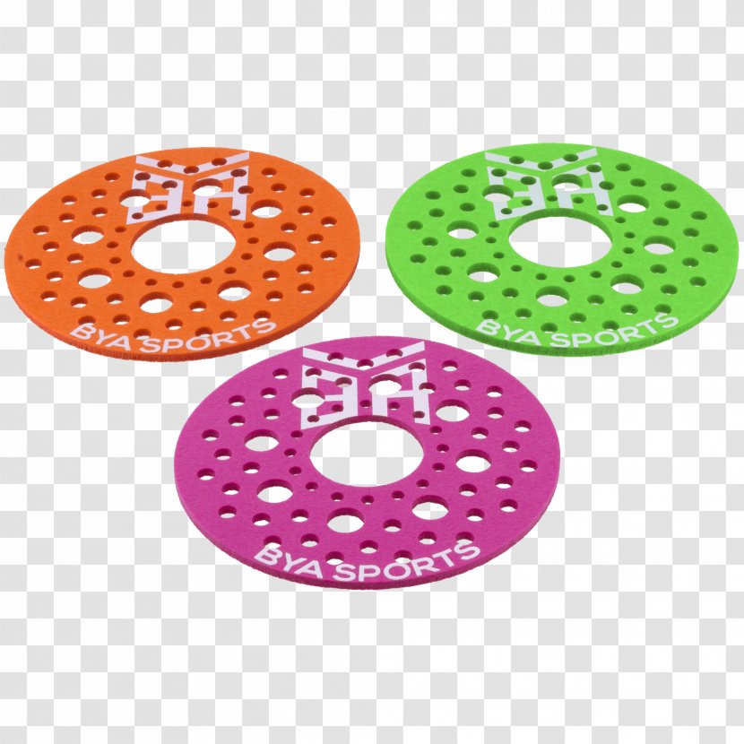 Circle Font - Orange - Flying Discs Transparent PNG