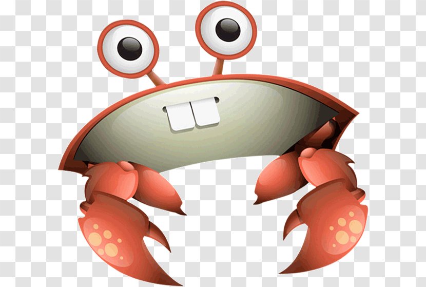 Crab Cartoon Clip Art - Cute Transparent PNG