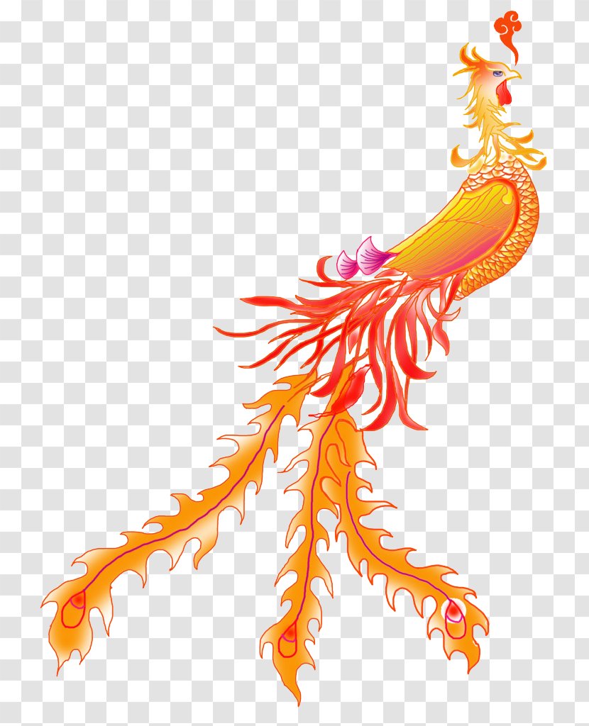 Fenghuang Information Chinese Dragon - Wing - Phoenix Buckle Free Stock Photos Transparent PNG