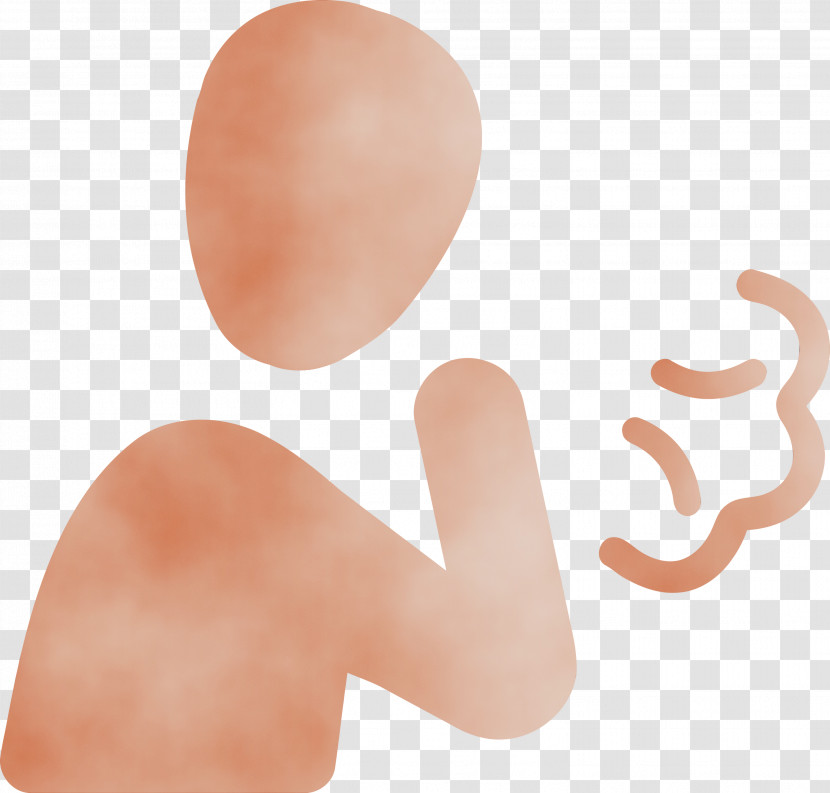 Skin Nose Ear Finger Peach Transparent PNG