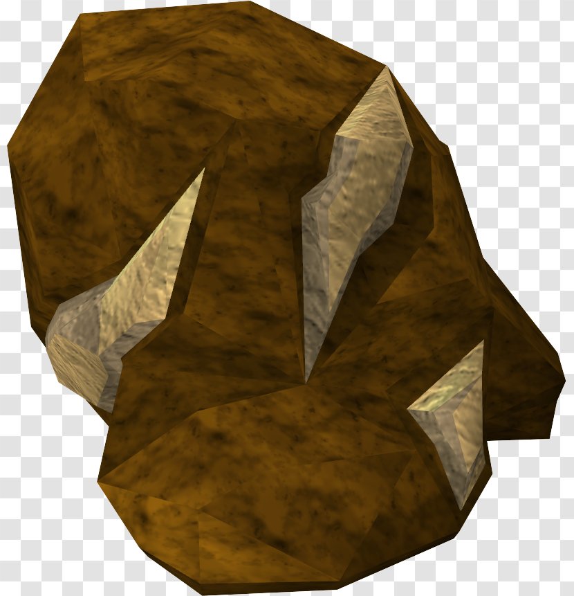 Clay Rock Old School RuneScape Mineral - Wood Transparent PNG