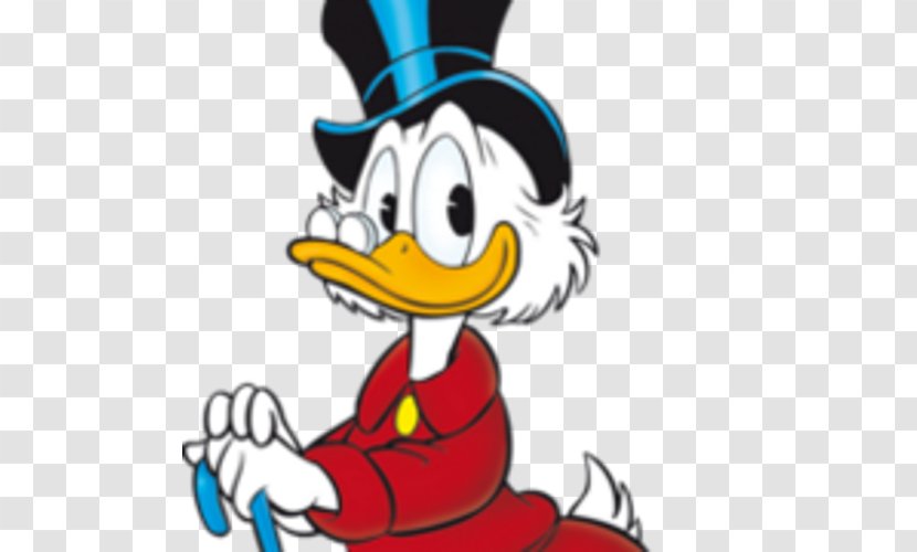 Donald Duck Scrooge McDuck Mickey Mouse Daisy Minnie - Bird Transparent PNG