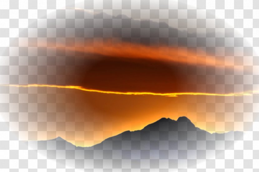 Atmosphere Sunlight Desktop Wallpaper Computer - Sunsets Transparent PNG