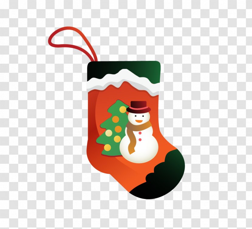 Christmas Stockings Gift Sock Euclidean Vector - Decoration - Stocking Transparent PNG