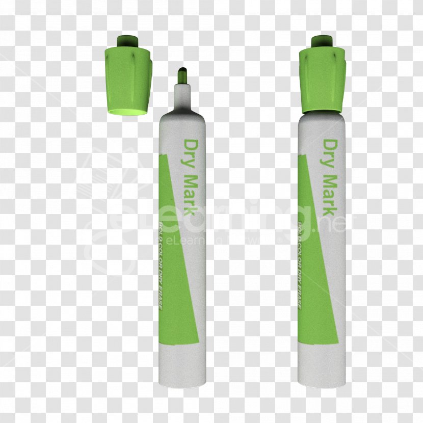 Bottle Green Cylinder Transparent PNG