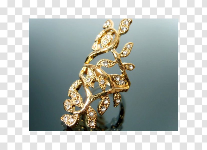 Earring Gold Jewellery Diamond - Ring Transparent PNG