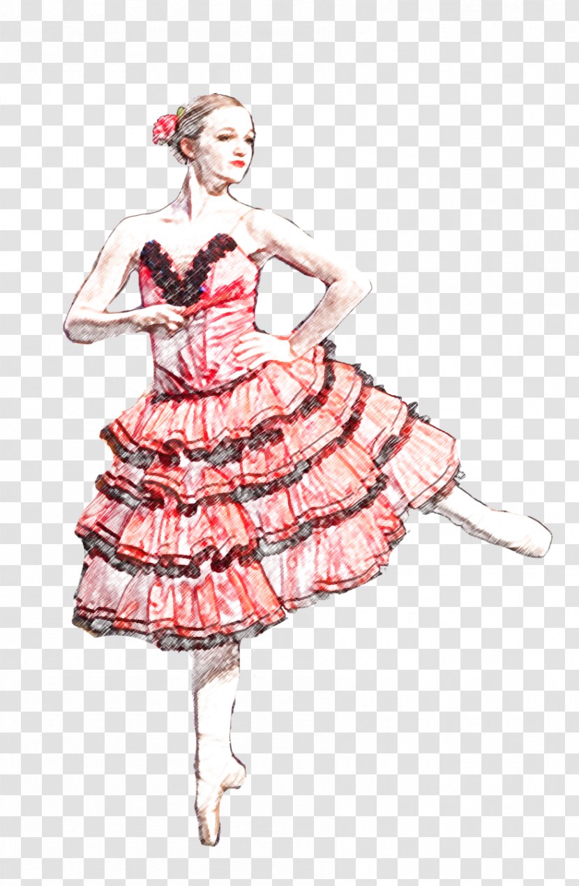 Fashion Costume Shoe Dress - Cartoon - Nutcracker Ballet Transparent PNG