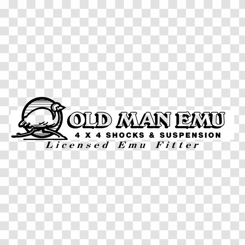 Logo Brand Old Man Emu Font - Shoe Transparent PNG