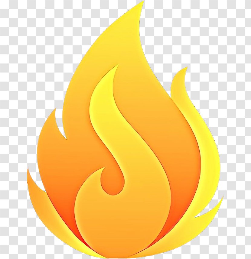 Flame Fire Symbol Logo Transparent PNG
