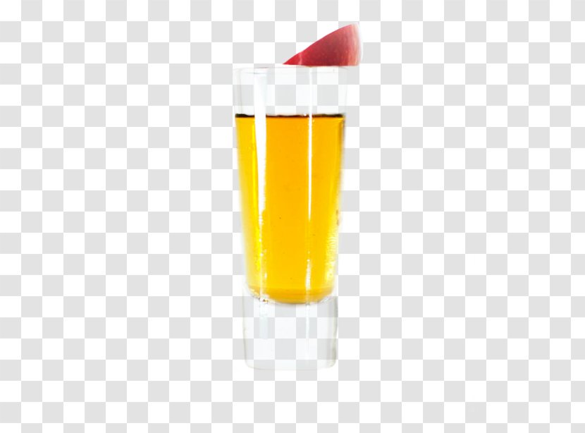 Orange Drink Beer Glasses - Tequila Shot Transparent PNG