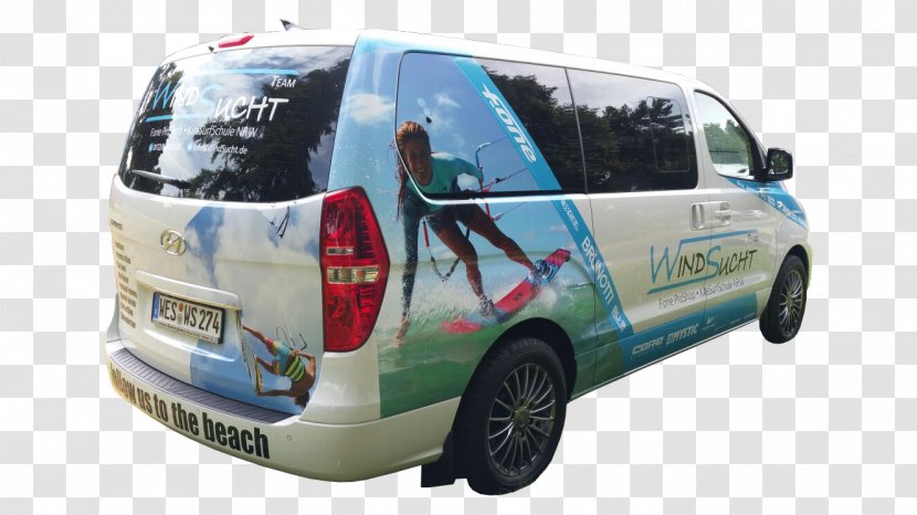 Kitesurfing Compact Van Minivan Stehrevier Hindeloopen - City Car - Surf Bus Transparent PNG