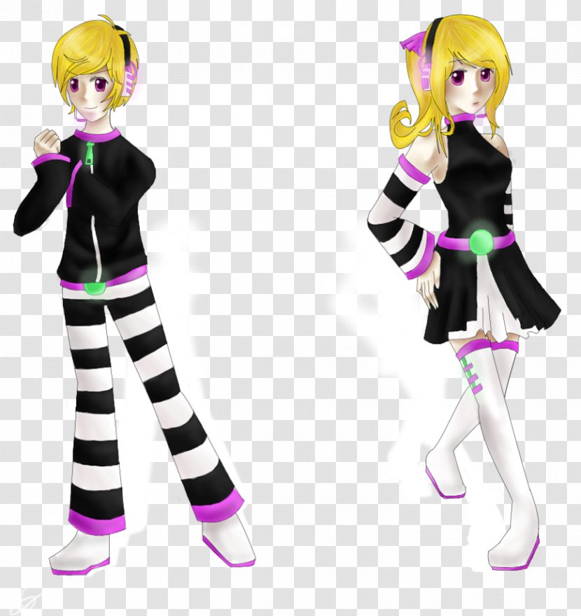 Costume Pink M Uniform RTV Character - Doll - Bella Twins Transparent PNG