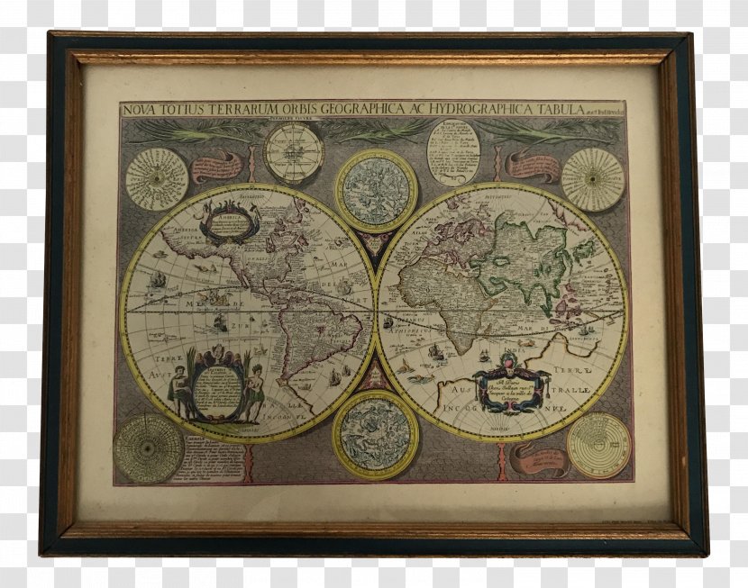 Early World Maps Chairish - Vintage Map Transparent PNG