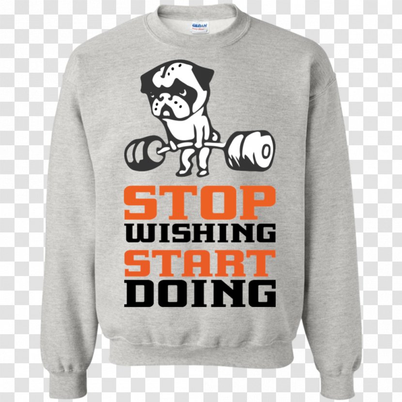 Hoodie T-shirt Sweater Bluza - Start Stop Transparent PNG