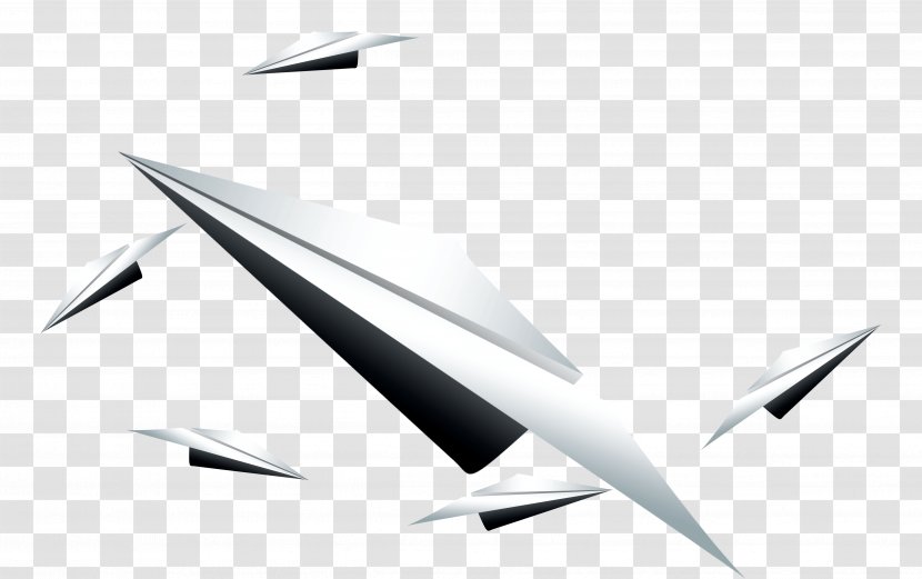 Airplane Aerospace Engineering Wing - Aircraft - Paper Transparent PNG